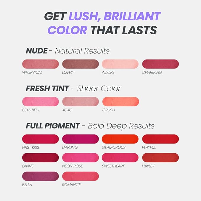 Wonderskin Wonder Blading All Day Lip Stain Peel Off Masque and Kit - Long Lasting, Waterproof Pink Lip Tint, Transfer Proof Natural Makeup Stain Kit (Beautiful)