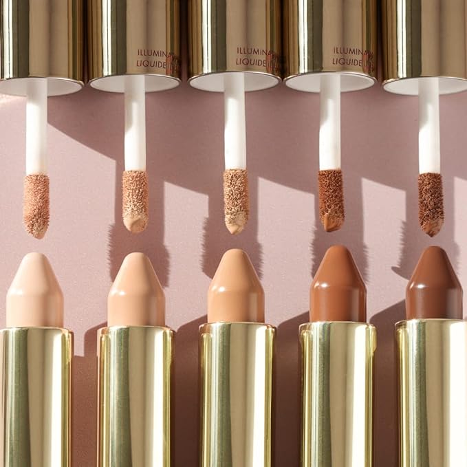 Wander Beauty Dualist Matte and Illuminating Concealer Makeup - Ivory Fair - Dual-Ended Matte Concealer Stick + Liquid Concealer - Full Coverage Concealer Brightens, Firms, & Hydrates - 0.28 fl oz
