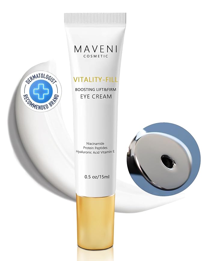 Vitality-Fill Boosting Eye Cream, Natural Anti Aging Under Eye Cream Lift & Firm,Reduce Wrinkles,Fine Lines,and Under Eye Bags,Dark Circles Under Eye Cream