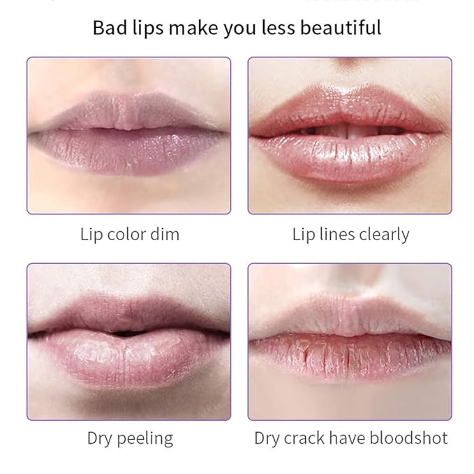 Lip Mask,Honey&Sakura Day and Night Repair Lip Sleeping Masks Honey Lip Balm, Fade Lip Lines Bee Balm Lip Balm, Hydrating &Prevention Dry and Crack Lip Scrubs Exfoliator (day and night)