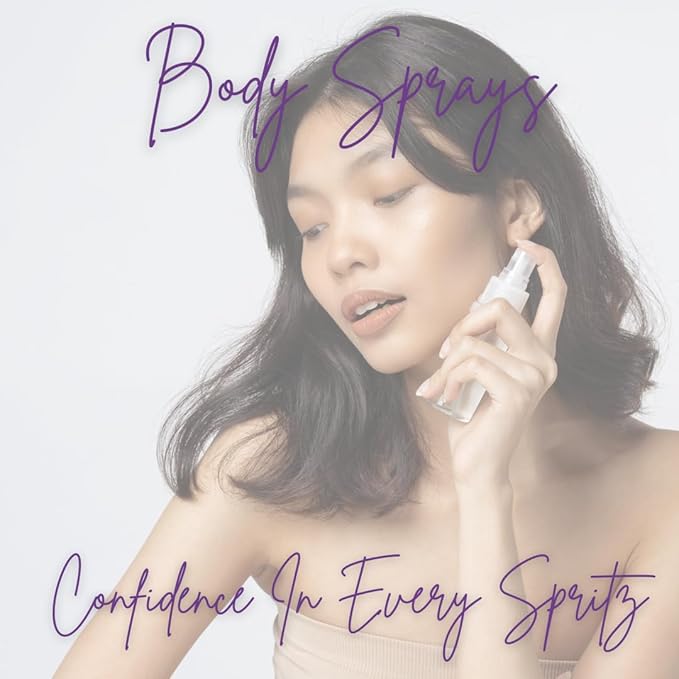 Eclectic Lady Jasmine Body Spray, 2 ounces, Body Mist for Women with Clean, Light & Gentle Fragrance, Cologne with Soft, Subtle Aroma For Daily Use