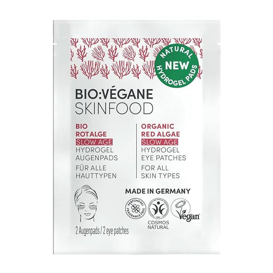 SKINFOOD Organic Red Algae Slow Age Hydrogel Eye Patches For All Skin Types (3 Pack)
