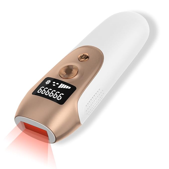 IPL Hair Removal Device, Hair Removal Body and Face for Home Use for Armpits Legs Arms Bikini Line，model S3