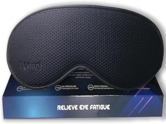 Sleep mask,100% Light Blocking Eye mask,Superior Materials to Silk,Travel Essentials,Sleeping mask,Eye mask for Sleeping - B-2-202508011518