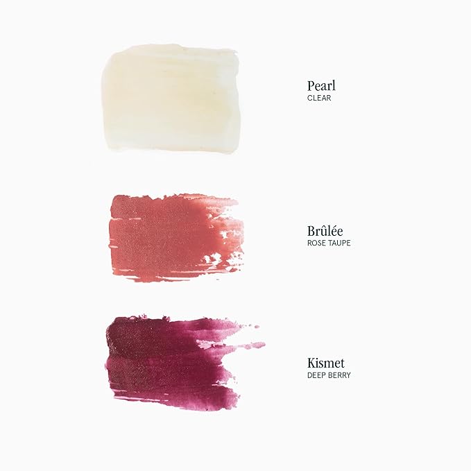 SOSHE Beauty - Peptide Glow Hydrating Lip Treatment | Intense Moisture | Peptides, Vitamin E, Hyaluronic Acid | Cruelty-Free, Certified Plastic Negative (Brûlée - Rose Mauve)