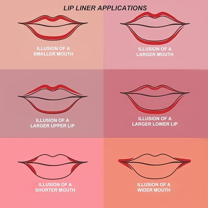 YOUNG VISION Liquid Lipstick & Lip liner Combo Set, Matte Lip Contour Kit - Durable, Waterproof, Kit de Labios Matte for Lasting Definition…