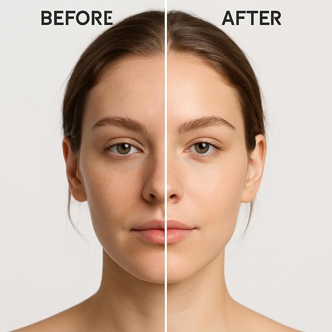 Vitamin C Serum for Face with Hyaluronic Acid & Vitamin E - Facial Serum Anti-Aging for Fine Lines & Hydration, Natural Skincare Gift for Women & Men (30ml/1oz (pack of 1))