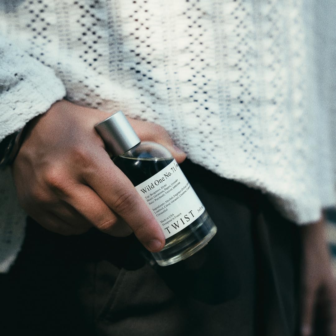 Twist - Wild One No. 71 - Eau De Parfum Inspired by D. S.auvage, Long-Lasting Perfume For Men, Aromatic & Citrus, Vegan, Clean Ingredients, Fragrance - Spray 100 ml | 3.4 fl. oz.
