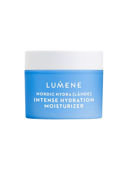LUMENE Nordic Hydra [LÄHDE] Intense Hydration Moisturizer | With Triple Hyaluronic Acid to Hydrate Dry Skin | Lightweight and Non-Greasy | Plumping Face Cream for All Skin Types | Vegan | 50 ml
