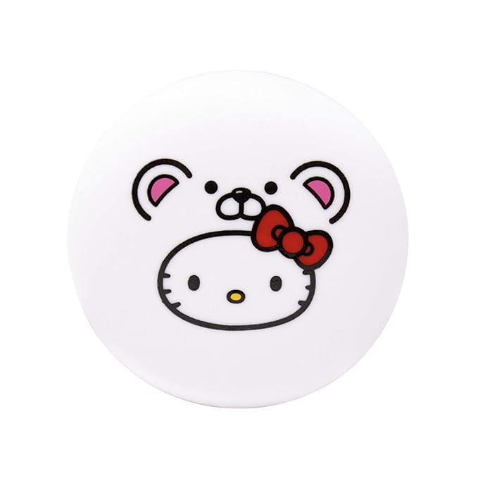 The Crème Shop x Sanrio Hello Kitty Macaron Lip Balm Korean Cute Scented Pocket Portable Soothing Cruelty-Free (Hello Kitty White Chocolate)