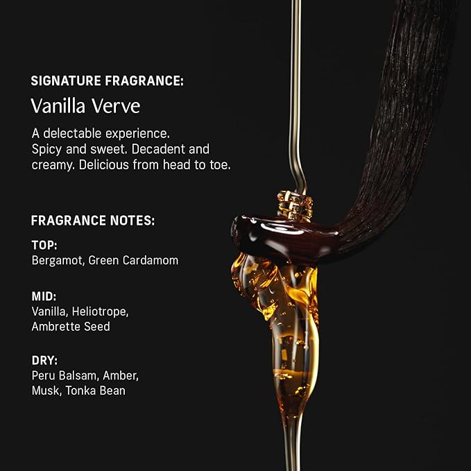 Nutrient Rich Body Cream. Vanilla Verve Nourishing Moisturizer with Niacinamide and Banana Flower Extract. Deep Hydration, Thick Body Lotion, Dry Skin Cream for Women and Men, 8 Fl Oz