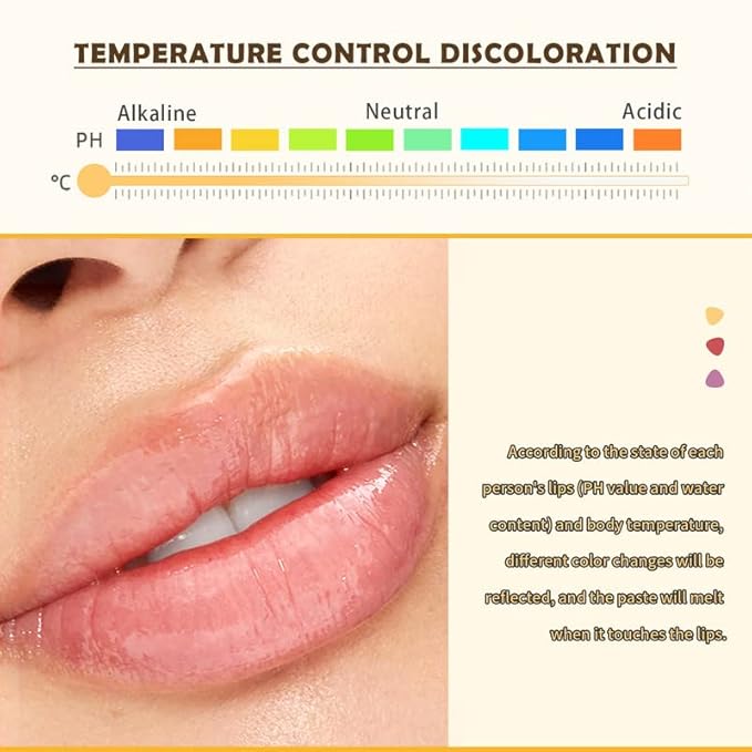 AKARY Cheese Shaped Tinted Lip Balm, Natural Moisturizing Lip Care All-day Moisture, Daily Lip Balm for Chapped Cracked Dry Lips, Soothing, & Refreshing, Hydration Treatment & Sleeping Care, 0.28oz