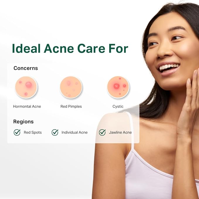 Y’OUR Essential Acne Treatment Duo: Spot Treatment & Healing Patches; Pimple Clearing, Pore Minimizing Skincare. Made in USA. Basic Routine for All Skin Types