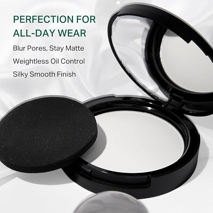 Y’OUR Invisible Matte Finishing Powder: Translucent Setting Powder Makeup; Lightweight & Long-Lasting; For All Skin Tones; Ideal for Oil Control; Fragrance & Dye-Free. Made in USA. 8.5g (0.3 oz)