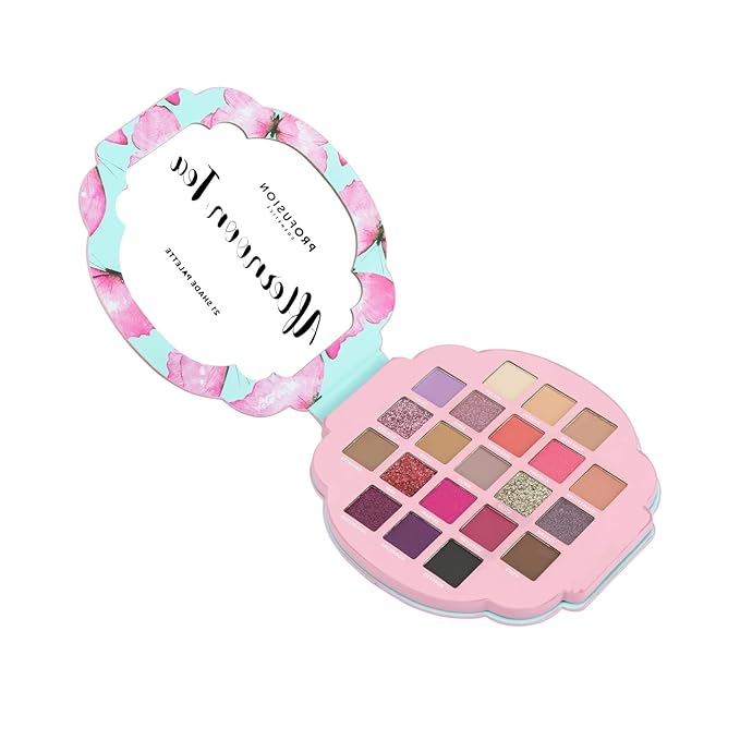Profusion Cosmetics Afternoon Tea 21 Shade Palette, Transform Your Look and Indulge in Luxury with Versatile Color Palette to Elevate Your Beauty Routine and Unleash Your Creativity in the Afternoon