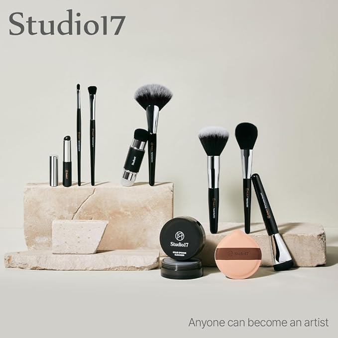 Eye Makeup Brush Set 5 Pcs | Small & Portable Eye Shadow Brushes | Korean Eye Makeup Brushes | Premium Synthetic Bristles for Professionals