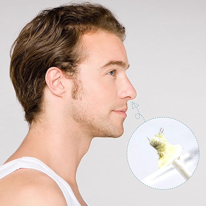 Plastic Wax Applicator Sticks and Disposable Spatulas - 50 Pieces for Nostril Cleaning, Nose Hair Removal, and Waxing