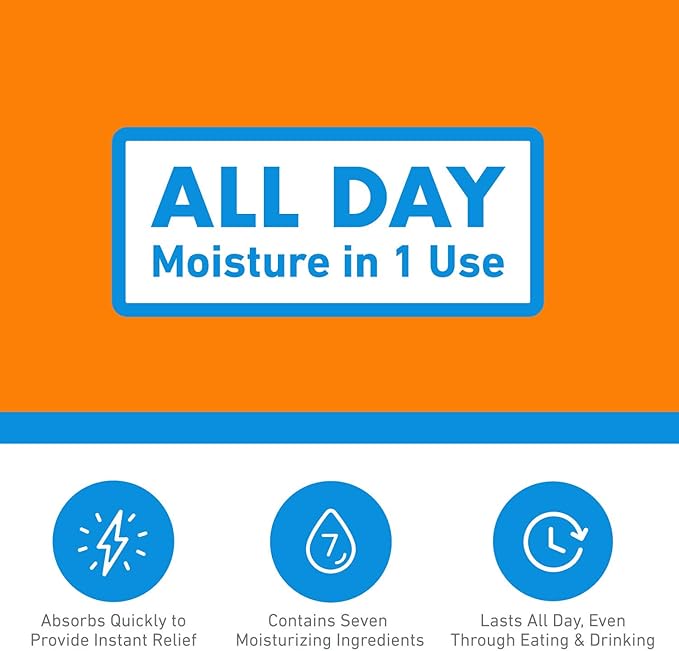 O'Keeffe's Cooling Relief Lip Repair Lip Balm for Dry, Cracked Lips, Stick, (Pack of 7)