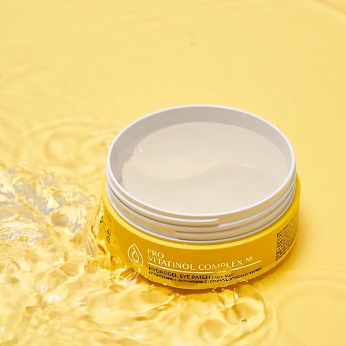 75% Sea Buckthorn with Retinol under Eye Hydrogel mask for Dark circles, Wrinkle and puffy eyes - PRO VITATINOL COMPLEX