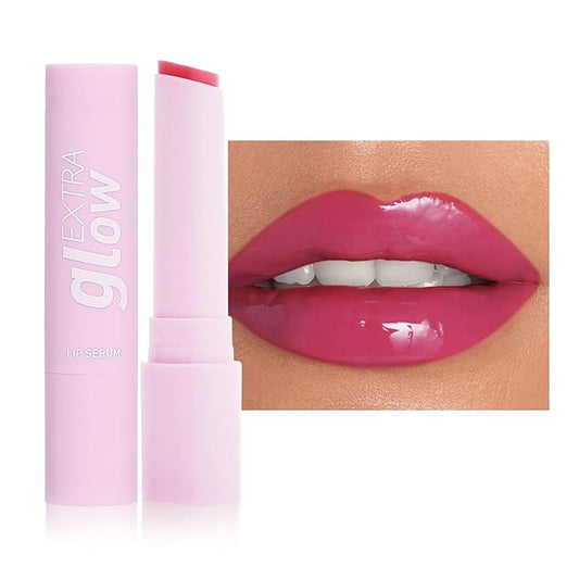 MAEPEOR Nourishing Lip Balm 8 Colors Smooth Moisturizing Lip Glow Gloss Non-Sticky and Long-lasting Hydrating Jelly Lip Balm for Women and Girls (Color 07)
