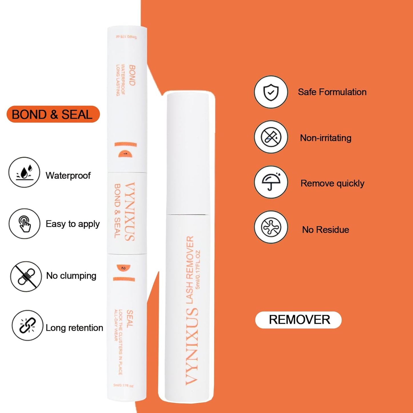 Lash Clusters Kit Eyelash Clusters DIY Lash Extension Kit with Lash Bond and Seal Waterproof Tweezers Cluster Eyelash Extensions Kit (Set 30D/40D-0.07D-Mix8-14)