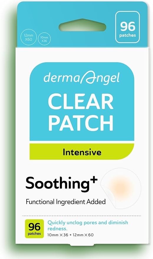 Invisible Salicylic Acid Pimple Patches for Face - Deep Blemish Hydrocolloid Acne Patches, Clear Pimple & Zit Patches for Underground Acne - 96 Count - 2 Sizes Soothing Plus (Clear Patch)