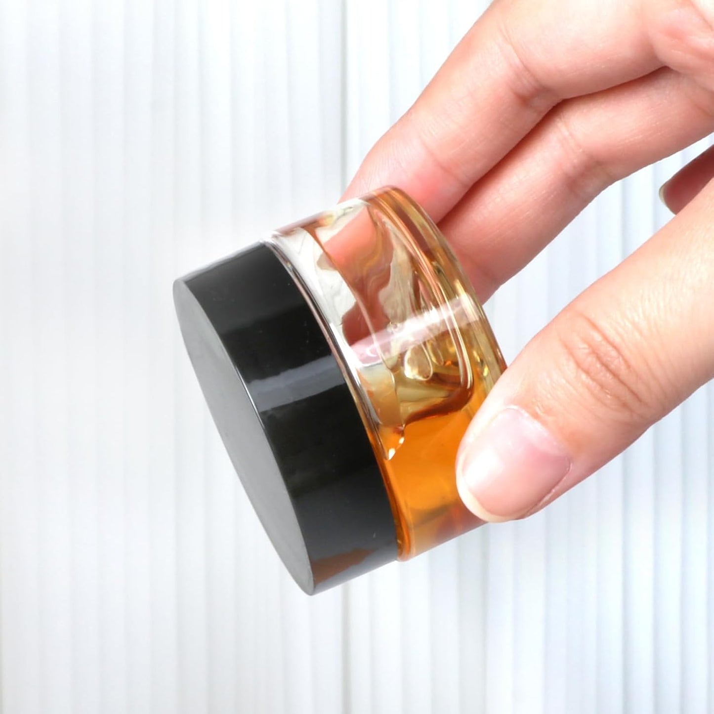 20 Pack 1oz Plastic Containers with Lids, Jars with Lids, Great for storing,lip balms, creams, ointments, cosmetics, samples