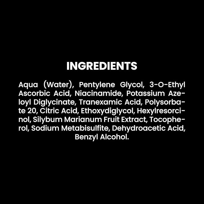 Eraser - Powerful Serum for Hyperpigmentation with 10% Vitamin C, For Dark Spots & Redness Reduction – Vegan – Safe for Daily Use – 30 ml/Net 1.01 Fl. Oz