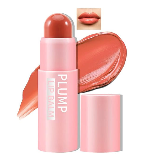 Boobeen Lip Plumping Balm,Moisturizing Lip Plumper Makeup, Long Lasting Lip Moisturizer for Lip Care, Hydrating Lip Balm for Natural Lip Color