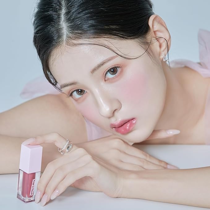 Jelly Plumper Tint | Non-Sticky, Long-Lasting Lip Gloss | Vegan and Cruelty-Free Korean Lip Tint (Sparkling Ade)