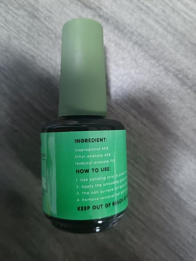 Gel Nail Polish Remover (2pcs)-Professional Gel Nail Polish Remover for Nails, Quickly Remove Nail Polish in 2-5 Minutes, Magic Soak Off Gel Polish