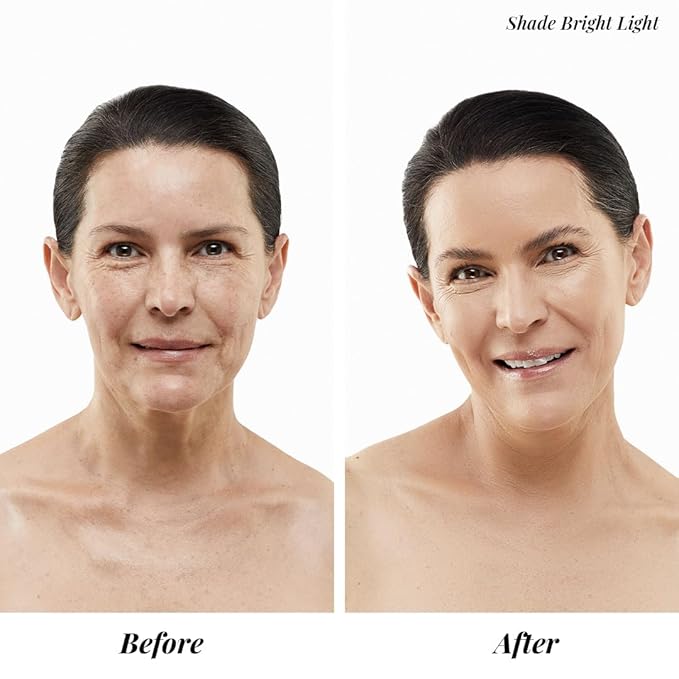 Jerome Alexander Airbrush Foundation Ultra Hydrating, Spray Foundation Makeup with 2x the Active Ingredients, Ultra-Light, Buildable, Full Coverage Formula (Warm Medium)