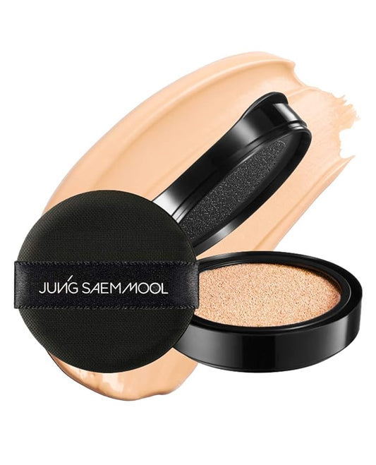 [JUNGSAEMMOOL OFFICIAL] Essential Skin Nuder Cushion (Light) | Refill | Natural Finish | Buildable Coverage | Makeup Artist Brand