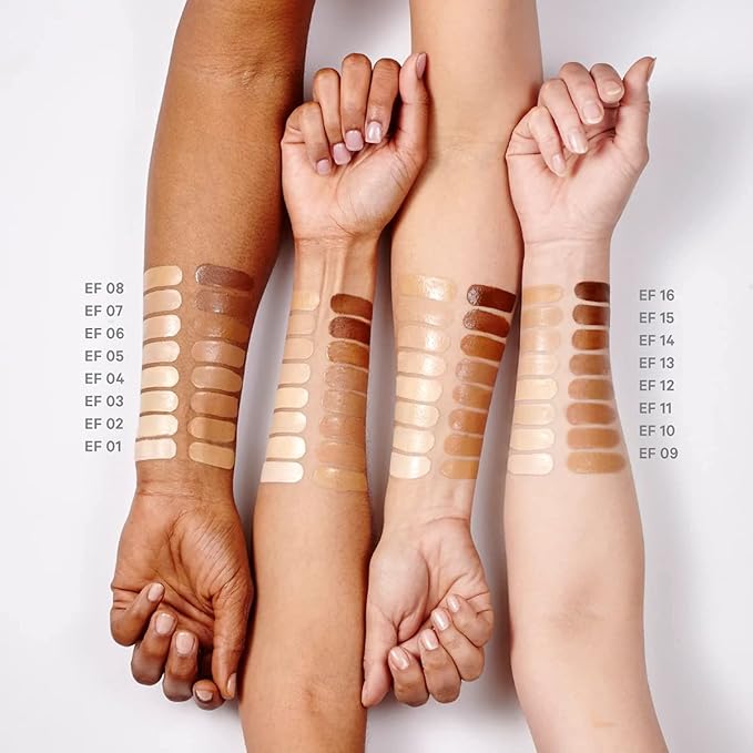 Kevyn Aucoin The Etherealist Skin Illuminating Foundation, EF 08 (Medium) shade: Comfortable, shine-free, smooth, moisturize. Medium to full coverage. Makeup artist go to. Even, bright & natural look