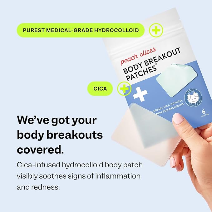 Peach Slices Body Breakout Patches