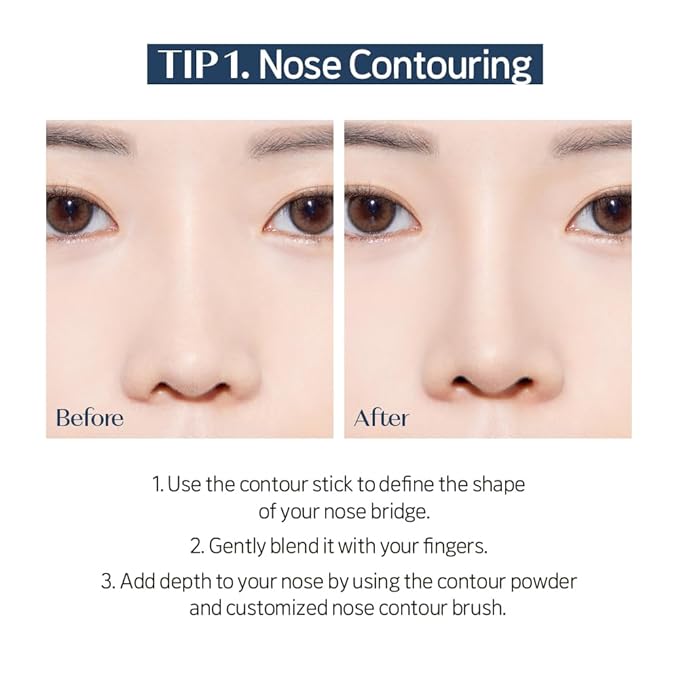 ETUDE Reborn Maker Contour Stick Bronzer - Cool Toned | Naturally Sculpting & Define | Creamy Formula for Seamless Blending | Multi-purpose Contour Stick for face | Korean Makeup, Kbeauty