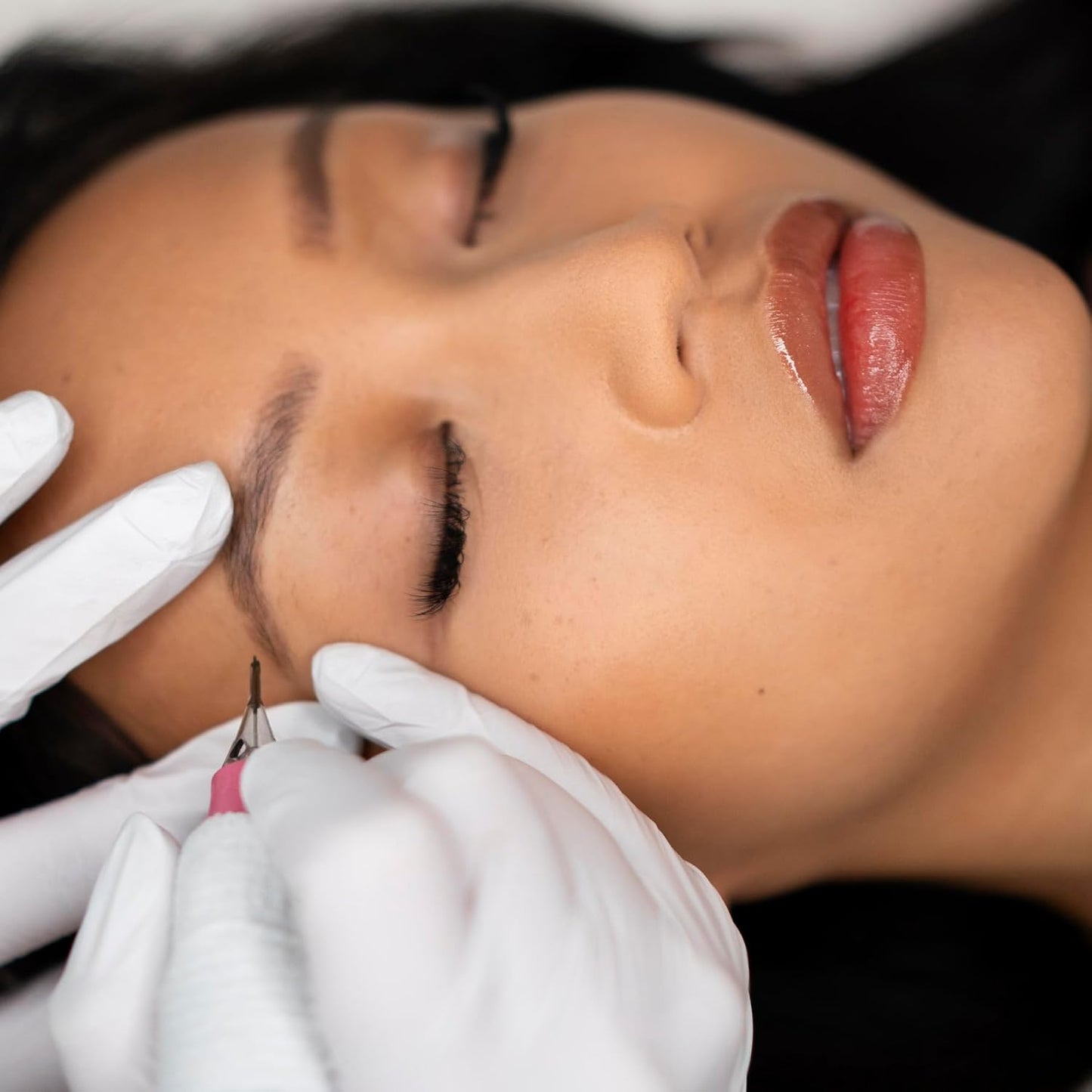 Tina Davies PIXL Cartridge, 5-Round Shader Long Taper Cartridge for Eyebrows, Lips, Eyelids, and Areolas .25mm 5RS LT, Pack of 10