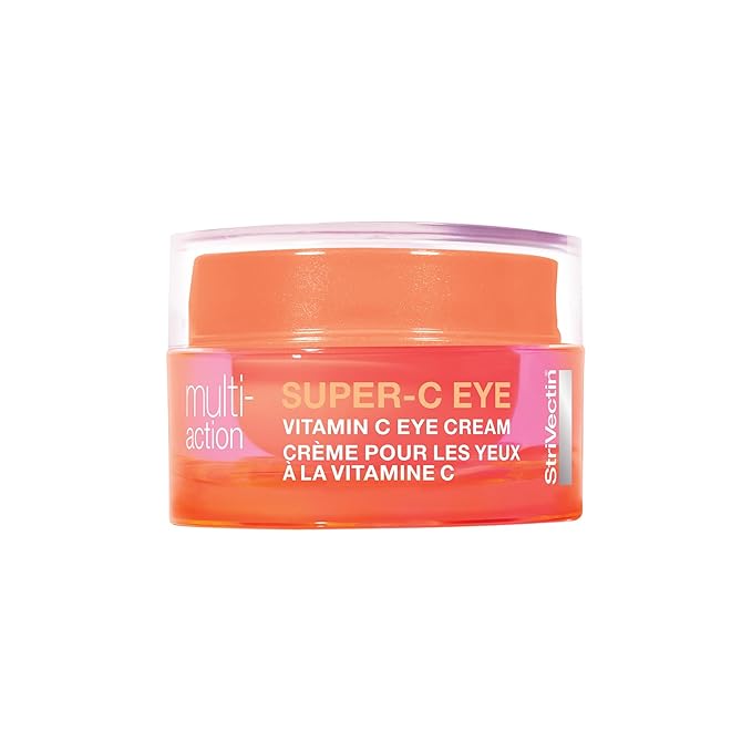 StriVectin Super-C Eye Vitamin C Eye Cream, Brightening and Firming, Boost Skin Dullness with Hyaluronic Acid, 0.51 Oz
