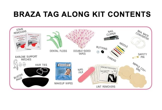Braza Tag Along Fashion and Beauty Kit