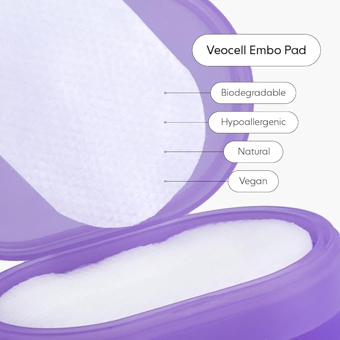 LOOPS MicroCellular Moisturizer - Nourish, Replenish, and Rebalance - Collagen Boosting, Restoring, Moisturizing, and Balancing Skincare - Pre-soaked Veocell Embo Pad - Anti-Aging Face Moisturizer