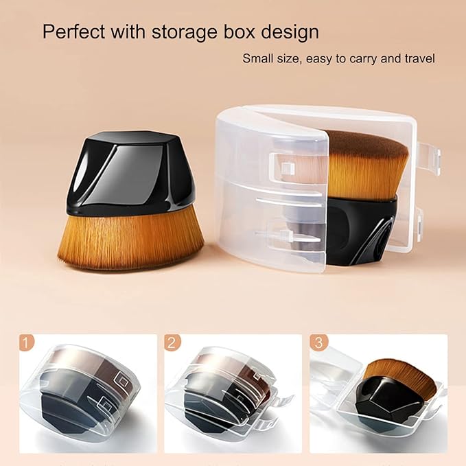 PHOERA Foundation Full Coverage Makeup, Mushroom Head Air Cushion CC Cream Natural Foundation Set,PHOERA Concealer, PHOERA Primer, PHOERA Powder, Foundation Brushes (104 Buff Beige+ 04 Buff Beige CC)