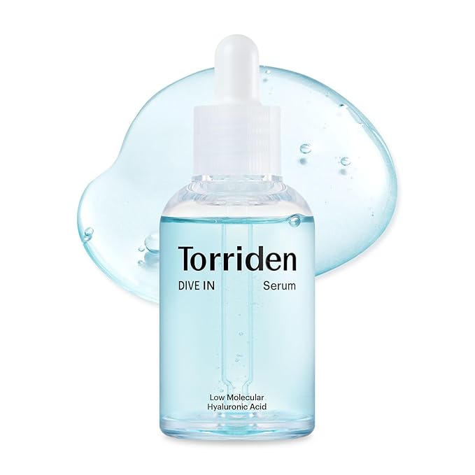 Torriden DIVE IN Hyaluronic Acid Serum 50ml (1.69 fl.oz.) | Deep Hydration to Get Glow Skin | Hyaluronic Acid, Panthenol, Allantoin | Korean Facial Serum