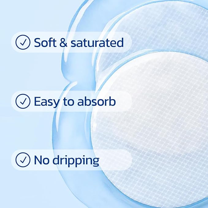 Soothing & Clarifying Toner Pads with Botanical Extracts, Tranexamic Acid, and Peptides – 125 Pre-Soaked Pads for Sensitive Skin, Redness Relief & Texture Care