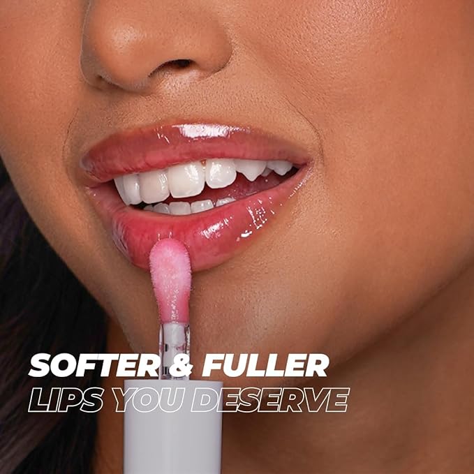 Vitamasques Korean Lip Oil Stain - Watermelon, Plump & Hydrate, Korean Lip Gloss, Lip Gloss plumper, Lip Oil For Women, Non-Sticky Lip Glow Oil Moisturizing - 0.17 Fl Oz