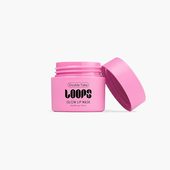 LOOPS Double Take Ultra Hydrating Mini Lip Mask - Soften, Sooth, and Replenish Hydration Beyond the Surface - Lip Balm - Gifts for Women