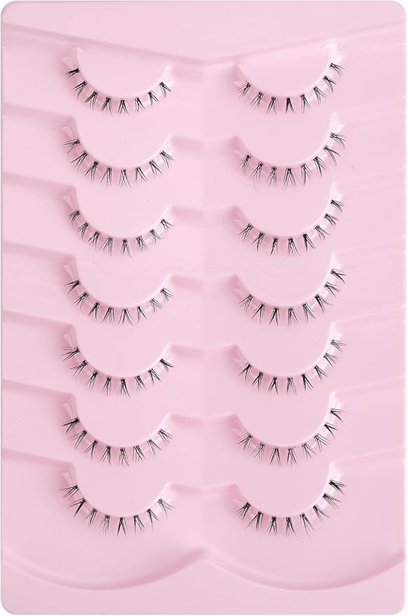 Bottom Lashes Bottom Eyelashes False Lower Lashes Fake Bottom Eyelashes 7 Pairs Bottom-3