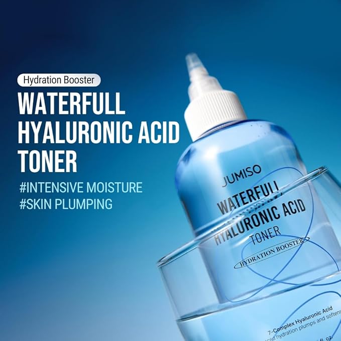 Jumiso Waterfull Hyaluronic Toner 250ml | Face Moisturizer, Facial Toner for All Skin Types, Daily Deep Hydration, Mother's Day, Gift | Vegan, Fragrance-Free