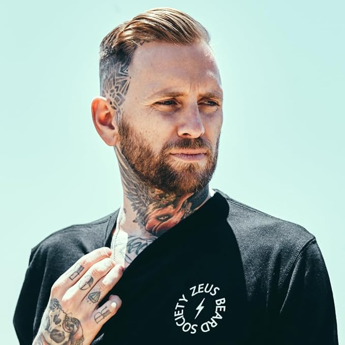 ZEUS Charcoal Face Wash for Men | Daily Facial Cleanser for Oily Skin, Blackhead Removal, & Deep Pore Cleansing | Detoxifying & Exfoliating | Made in USA