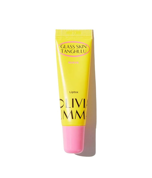 Glass Skin Tanghulu Liptox Guava Infused for Dry Cracked Lips, Korean Lip Care Moistorizer