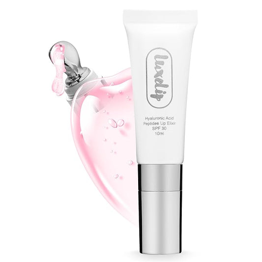 Tinted Lip Balm Elixir – Hydrating Vegan Lip Care with Sheer Color & Moisturizing Glow – Non-Sticky Nourishing Lip Treatment for Soft, Smooth Lips (Raspberry 10ml)